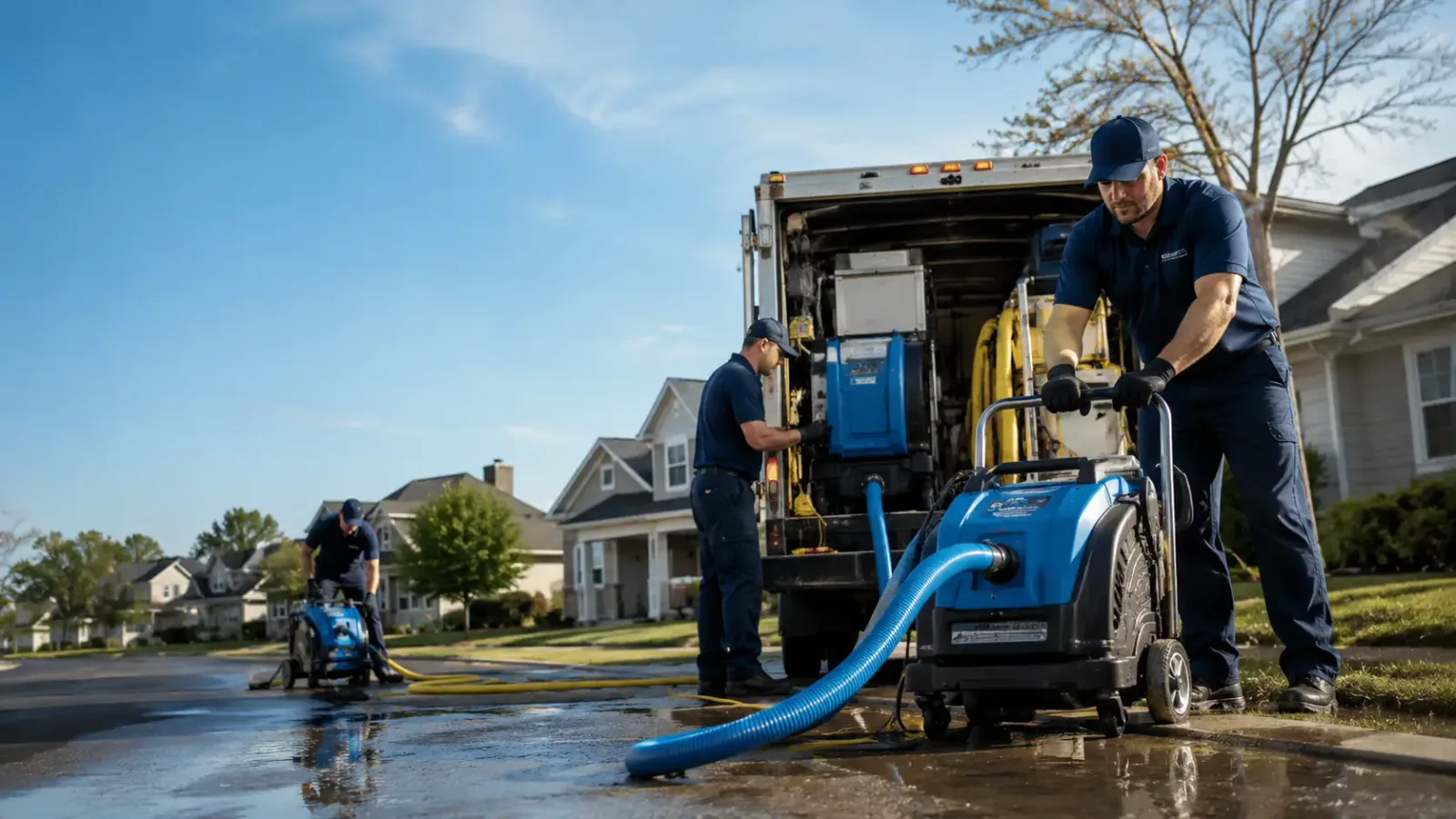Flood Damage Cleanup in Mount Blanchard, OH